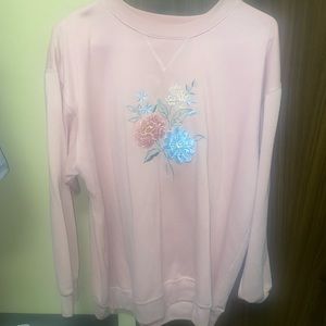 Vintage embroidered sweatshirt